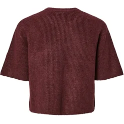 PIECES dame cardigan PCSILLY - Tawny Port