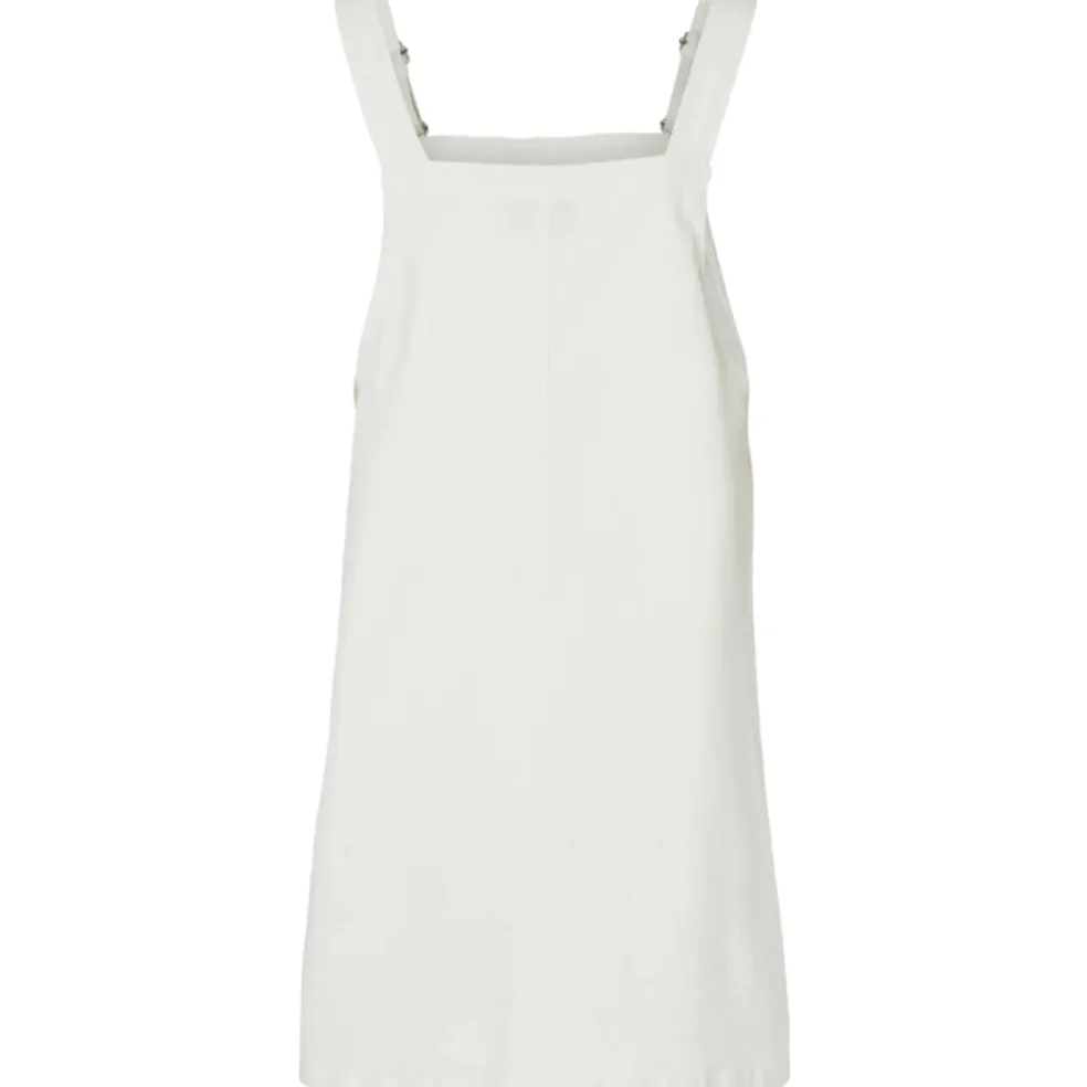 PIECES DAME DENIMKJOLE PCMONICA - Bright White