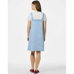 PIECES DAME DENIMKJOLE PCMONICA - Light Blue Denim