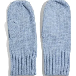 PIECES dame handsker PCMOCCA - Faded denim