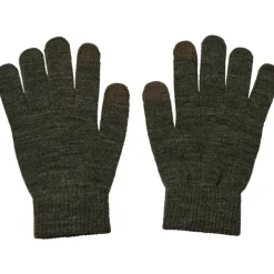 Pieces dame handsker PCNEW - Dark grey melange