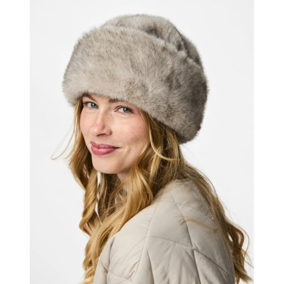 PIECES Dame Hat PCJutlandia - Greige