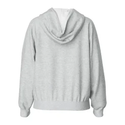 PIECES dame hoodie PCCHILLI - Light Grey Melange