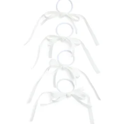 PIECES dame hårelastik PCFRANCA - Bright White