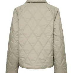 PIECES dame jakke PCNAIMA - Crockery Crockery stitch