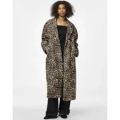 PIECES dame jakke PCSAVANNAH - Black Leo