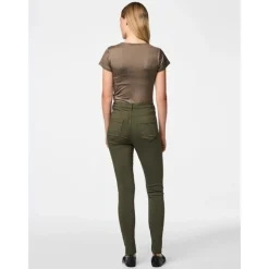 Pieces dame jeans PCHIGHSKIN - Forest Night