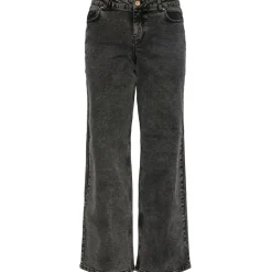PIECES dame jeans PCJESSIE - Grey Denim