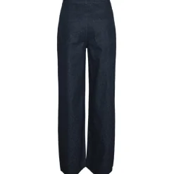PIECES dame jeans PCREVIN - Dark Blue Denim
