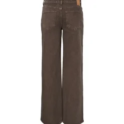 Pieces dame jeans PCSELMA - Hot Fudge