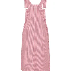 PIECES dame kjole PCALLO - Salsa Cloud dancer stripes