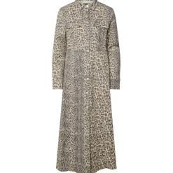 PIECES dame kjole PCFIA - Black Leo