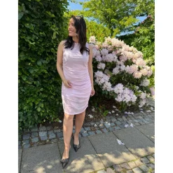 PIECES DAME KJOLE PCMERRY - Pink Tulle