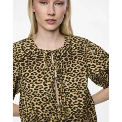 PIECES dame kjole PCNANCY - Dove Leo