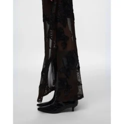 PIECES Dame Kjole PCOffia - Delicioso Black Satin Band