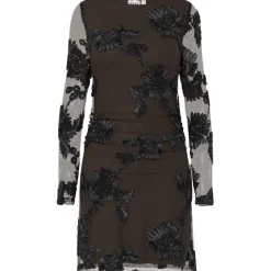 PIECES Dame Kjole PCOffia - Delicioso Black Satin Band