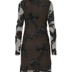 PIECES Dame Kjole PCOffia - Delicioso Black Satin Band