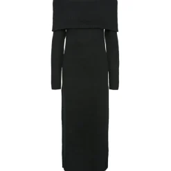 PIECES dame kjole PCRIKO - Black