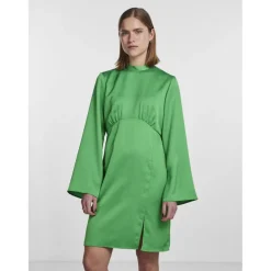 PIECES dame kjole PCSENA - Fern Green