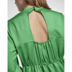 PIECES dame kjole PCSENA - Fern Green