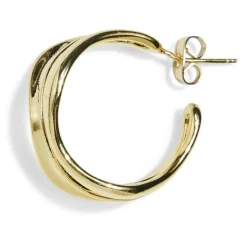 PIECES dame øreringe FPALPA - Gold Colour