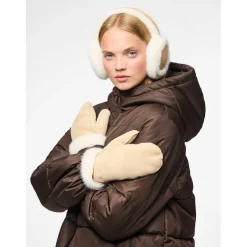 Pieces dame ørevarmere PCJUVI - Cloud Dancer