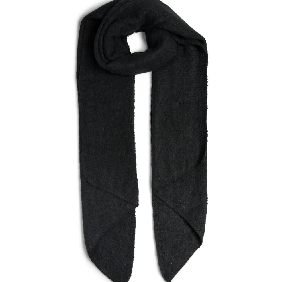 PIECES Dame Scarves PCPyron - Black