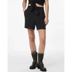 PIECES dame shorts PCVINSTY - Black