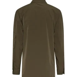 PIECES dame skjorte PCDRE - Deep Lichen Green