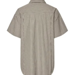 PIECES DAME SKJORTE PCFEMME - Birch Stripes Delicioso