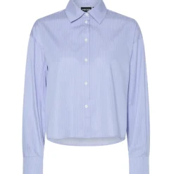 PIECES DAME SKJORTE PCJEONA - Baby Lavender CLOUD DANCER