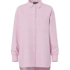 PIECES dame skjorte PCMELIA - Roseate Spoonbill