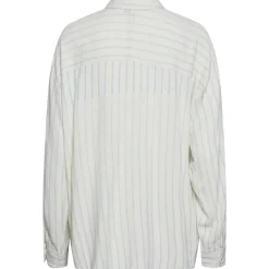 PIECES dame skjorte PCPIA - Birch Hydrangea