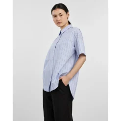 PIECES dame skjorte PCSASSY - Kentucky blue