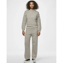 PIECES dame strik PCPENNA - Whitecap Gray black