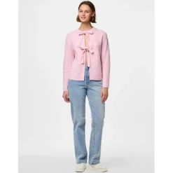 PIECES dame strik PCSILLY - Roseate Spoonbill MELANGE