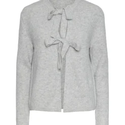 PIECES dame strik PCSILLY - Light Grey