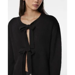 PIECES dame strik PCSILLY - Black