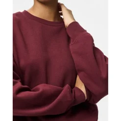 PIECES dame sweatshirt PCCHILLI - Tawny Port