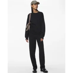 PIECES dame sweatshirt PCCHILLI - Black