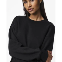 PIECES dame sweatshirt PCCHILLI - Black