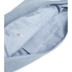 PIECES dame taske PCAMANDA - Light Blue Denim