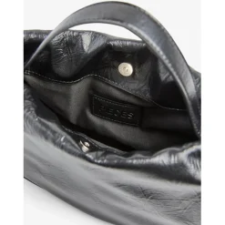 PIECES dame taske PCBALLOON - Black Silver