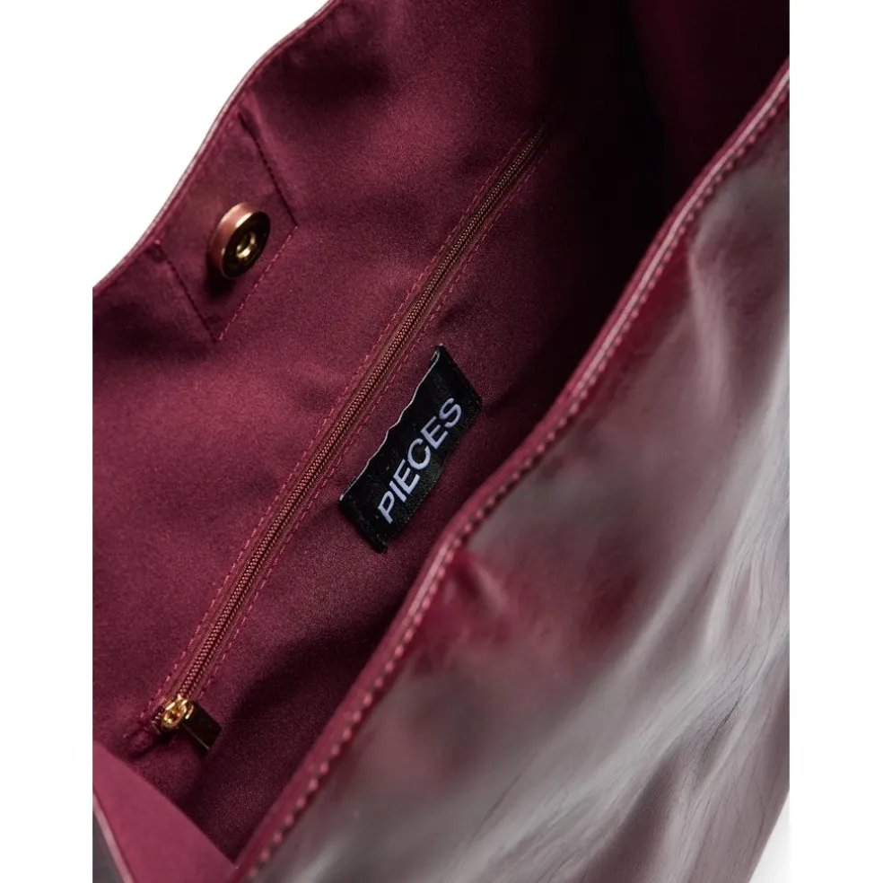 Pieces dame taske PCMALOU - Tawny Port