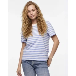 PIECES dame tee PCRIA - Hydrangea BRIGHT WHITE