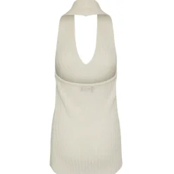 PIECES dame top PCALEXIS - Bright White