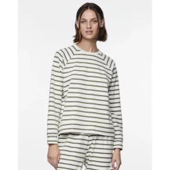 PIECES dame top PCBIBI - Fossil CLOUD DANCER