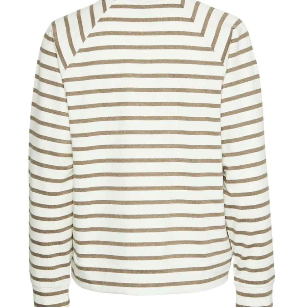 PIECES dame top PCBIBI - Fossil CLOUD DANCER