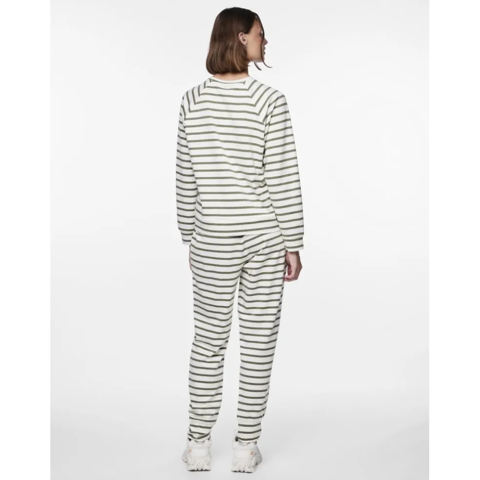 PIECES dame top PCBIBI - Fossil CLOUD DANCER