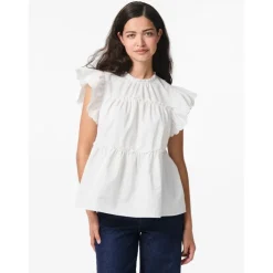 PIECES DAME TOP PCJILLA - Bright White